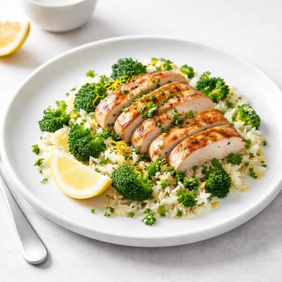 Image of Lemon Broccoli Rice with Chicken