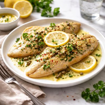 Image of Lemon Butter Tilapia