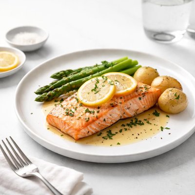 Image of Lemon Buttered Salmon