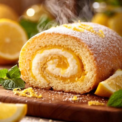 Image of Lemon Cake Roll