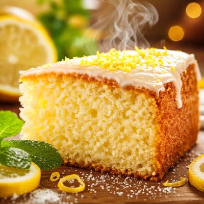 Image of Trozo de Pastel de Limón.