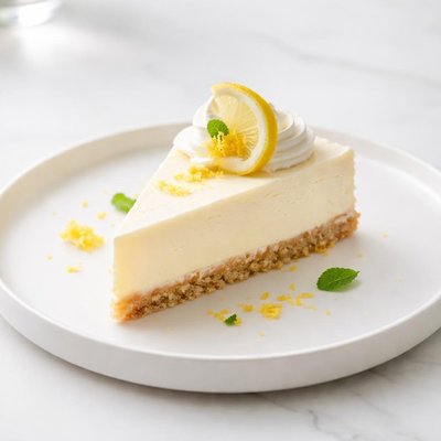 Image of Cheesecake de Limón Bajo en Carbohidratos