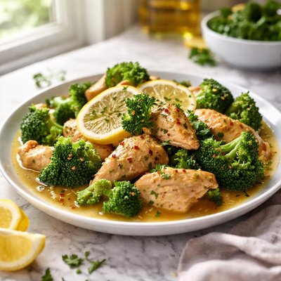 Image of Lemon Chicken N Broccoli