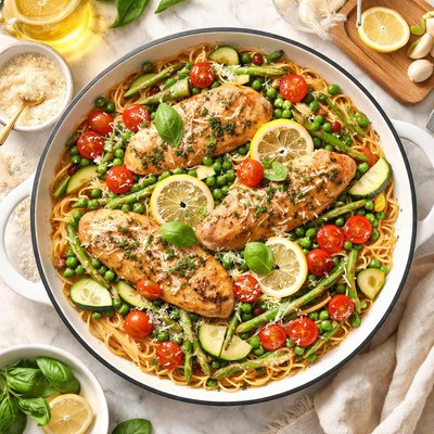 Image of Lemon Chicken Primavera