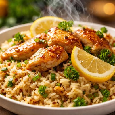 Image of Lemon Chicken Rice