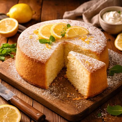 Image of Lemon Chiffon Cake