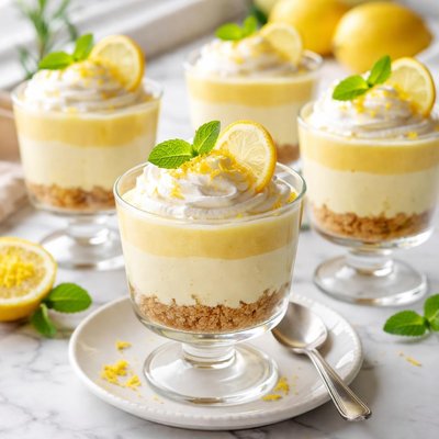 Image of Lemon Chiffon Dessert