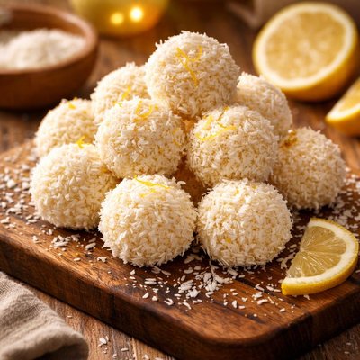 Image of Lemon Coconut Balls