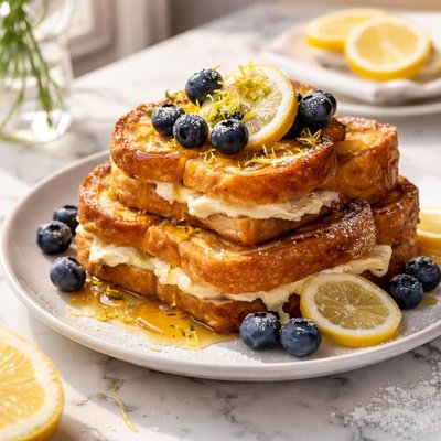 Image of Lemon Cream Cheese French Toast