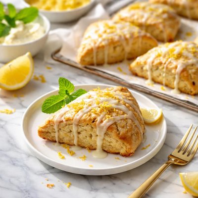 Image of Lemon Cream Cheese Scones