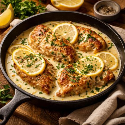 Image of Lemon Cream Chicken