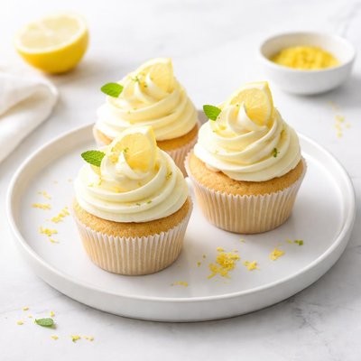 Image of Lemon Cream Cupcakes