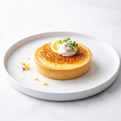 Image of Lemon Creme Brulee Tart
