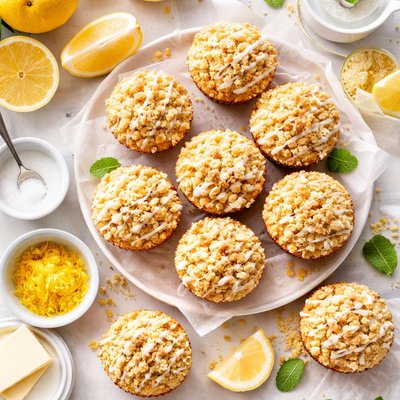 Image of Lemon Crumb Muffins