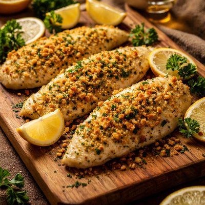 Image of Lemon Crumb Tilapia