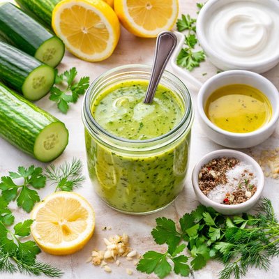 Image of Lemon Cucumber Dressing
