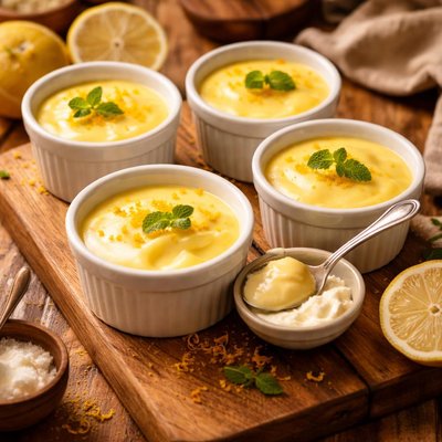 Image of Lemon Cup Custard
