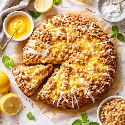 Image of Lemon Curd Coffee Cake