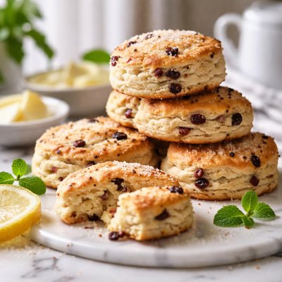 Image of Lemon Currant Biscuits