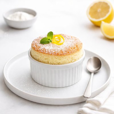 Image of Lemon Custard Souffle