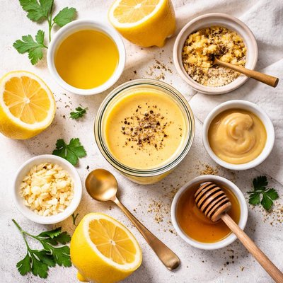 Image of Lemon Dijon Salad Dressing
