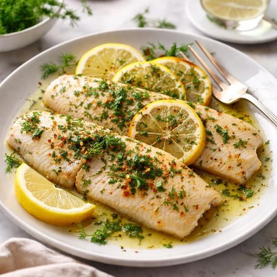 Image of Lemon Dill Broiled Fish