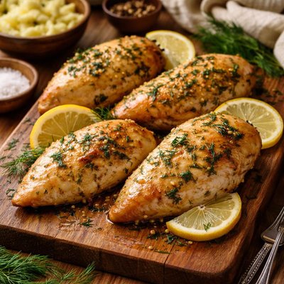 Image of Lemon Dill Dump Chicken Oamc