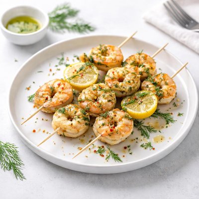 Image of Lemon Dill Shrimp Kabobs
