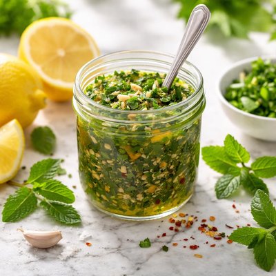 Image of Lemon Fresh Mint Marinade