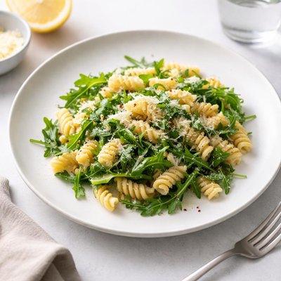 Image of Lemon Fusilli with Arugula Barefoot Contessa Ina Garten