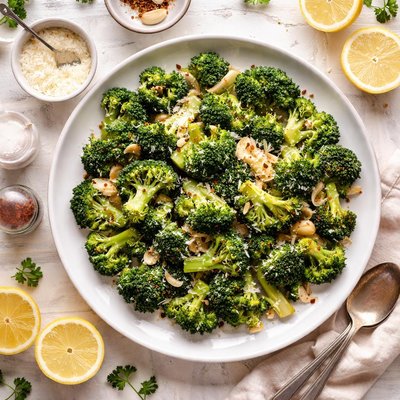 Image of Lemon Garlic Broccoli