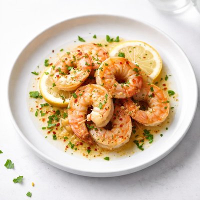 Image of Lemon Garlic Marinated Shrimp