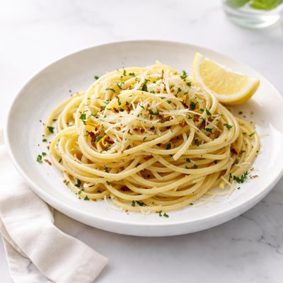 Image of Lemon Garlic Pasta