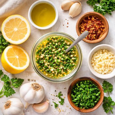 Image of Whole30 Lemon Garlic Sauce