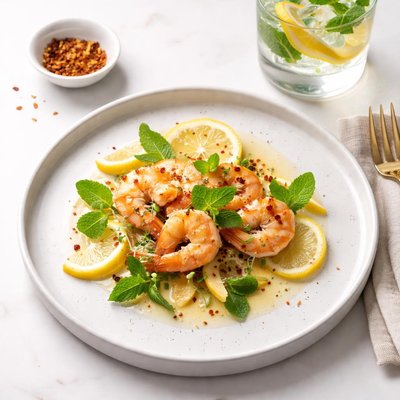 Image of Lemon Ginger and Mint Fizz