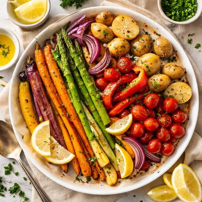 Image of Lemon Glazed Vegetables