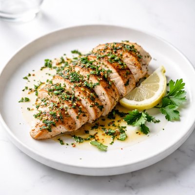 Image of Whole30 Lemon Herb Marinated Chicken