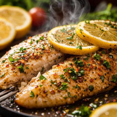 Image of Lemon Herb Tilapia