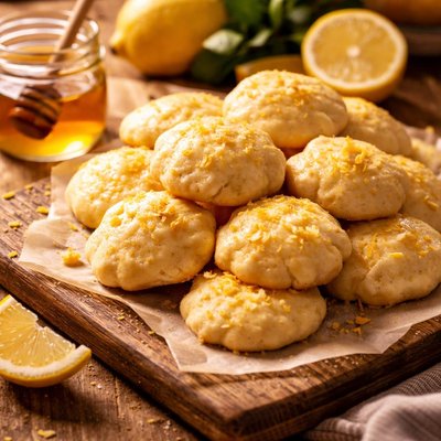 Image of Lemon Honey Drop Cookies