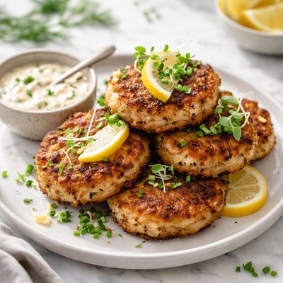 Image of Lemon Horseradish Fish Cakes