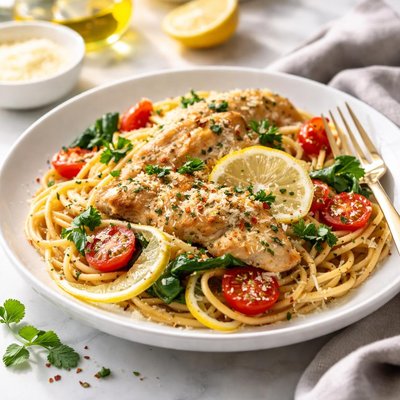 Image of Lemon Italian Chicken Pasta