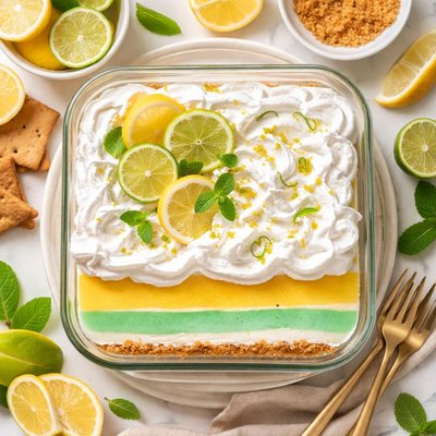 Image of Lemon Lime Layered Dessert