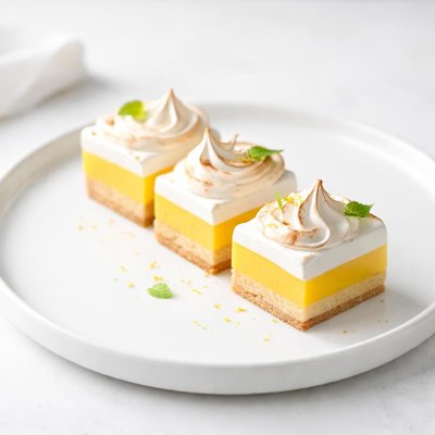Image of Lemon Meringue Dessert Squares