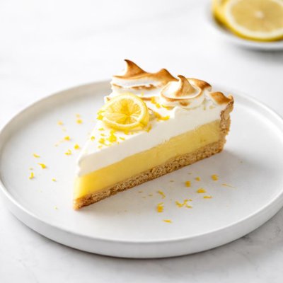 Image of Tarta de limón sin lácteos