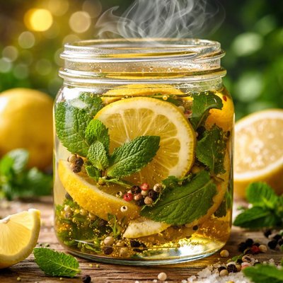 Image of Lemon Mint Vinegar