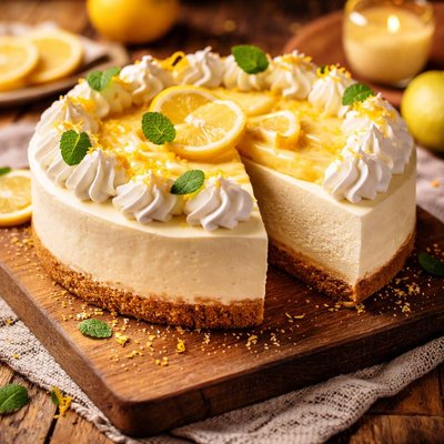 Image of Lemon Mousse Cake