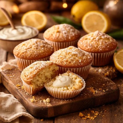 Image of Lemon Muffins W Yogurt