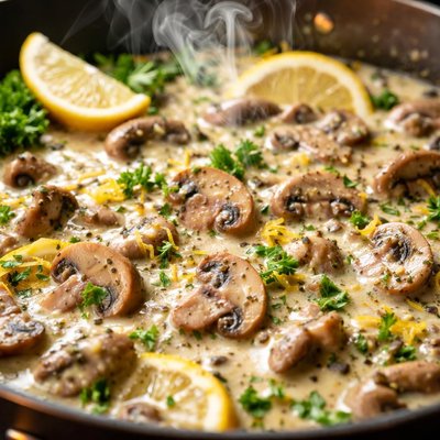Image of Lemon Mushroom Sauce