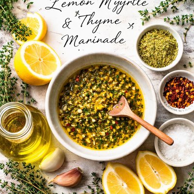 Image of Lemon Myrtle and Thyme Marinade