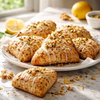 Image of Lemon Nut Scones